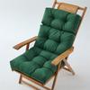 Rocking Chair Seat Cushion Garden Chair Seat Mat Thickened Silk Cotton Filling Soft Strap Tying Rope Four Season Universal Lounge Chair Cushion