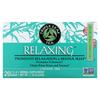 Relaxing, Caffeine Free, 20 Tea Bags, 1.16 Oz (33 G)
