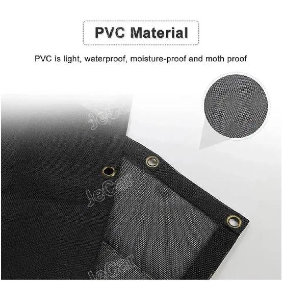JeCar Car Sunshade Front Roof Top Mesh Insulation Net Protection For Jeep Wrangler JL Gladiator JT 2018 up Exterior Accessories
