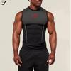 GYMSHARK Men's Breathable Tight-Fit Training Vest - Short Sleeve