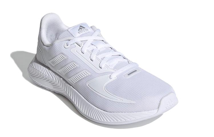 Adidas Neo Runfalcon 2.0 K Breathable Low top Kids' Running Shoes White Gray Kids' FY9496