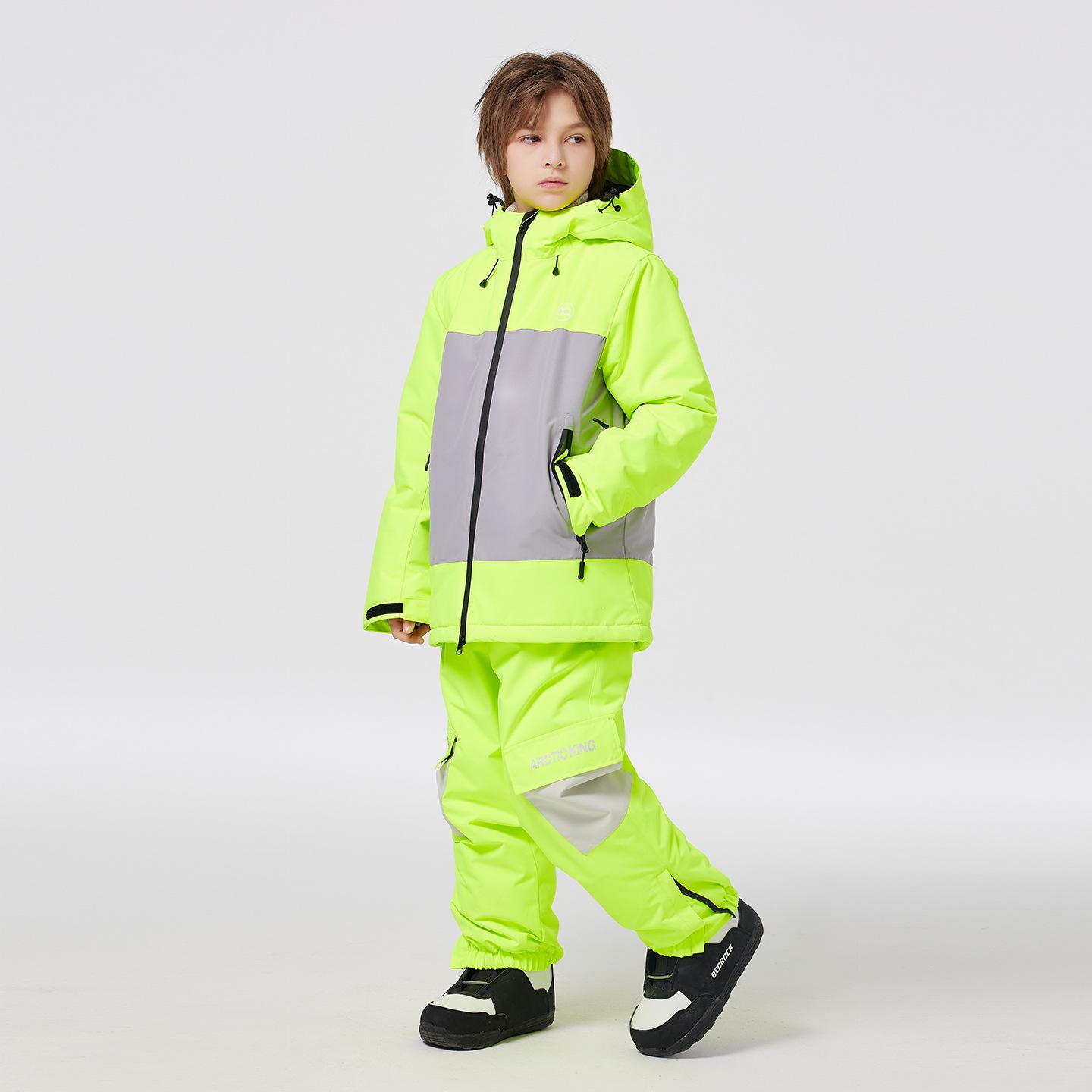 

Kids Waterproof Ski Suit – Winter Outdoor Snowboard Wear for Boys & Girls L