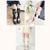 Bowknot Boot Socks Leg Warmers for Teen Girls Long Leg Cover Cute Knee Stockings Child Socks Ankle Heap Sock Breathable