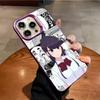 Anime Komi Shouko Phone Case For IPhone 17 16 15 14 13 12 11 Plus Pro Max Multicolor Aurora Laser Shockproof Funda Cover