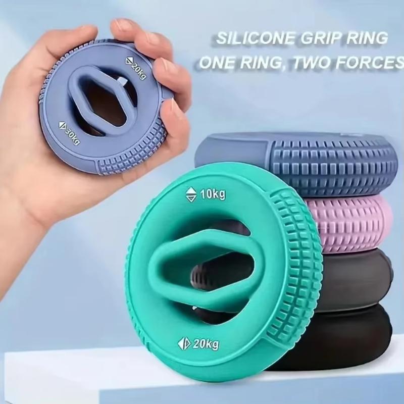 1pc Silicone Finger Gripper Anti-slip Finger Massage Grip Ring FingerForearm Trainer- Improve Hand Strength And Flexibility