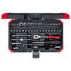 Gedore Red 1/4" Socket Set, 46 Pieces - 3300052