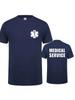 EMT Paramedic Emergency Medical Services T Shirt Unisex Casual Tshirt Short Sleeve Unisexs Cool Tops