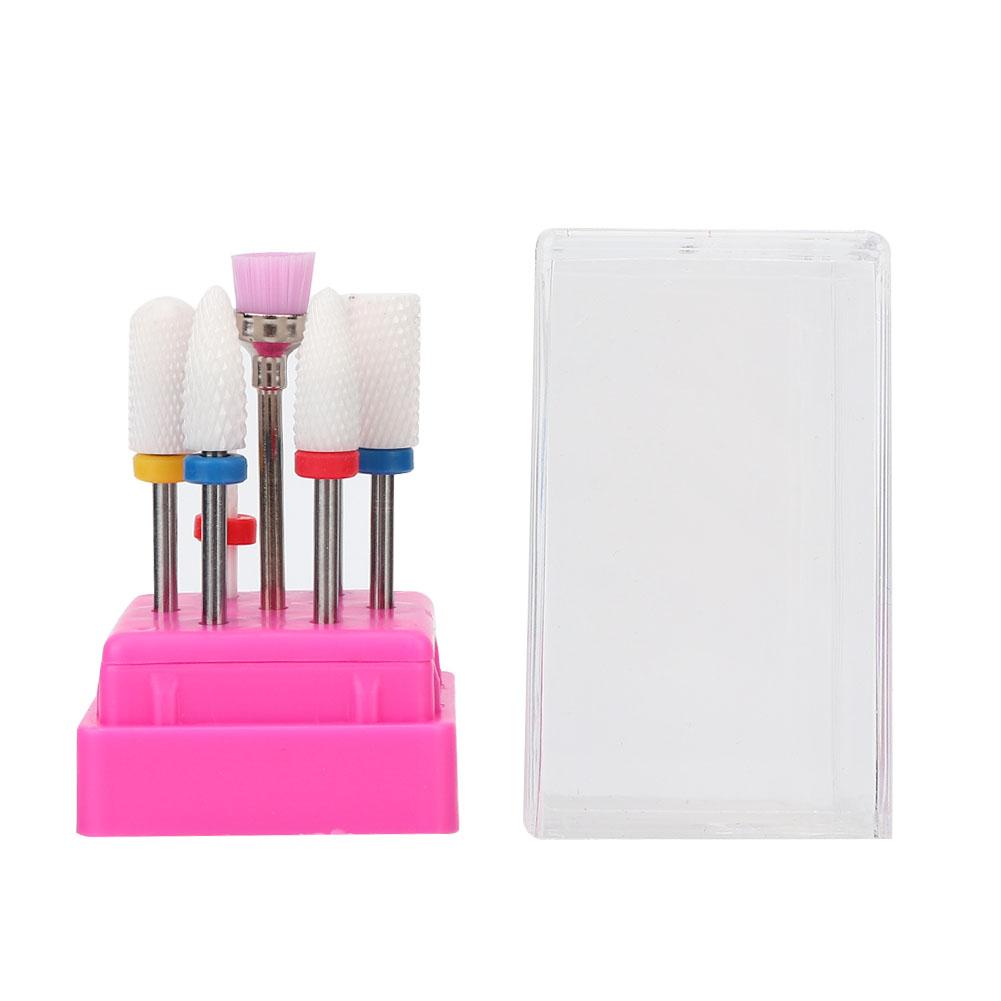 

7 шт. Металлические насадки для маникюрного аппарата, полировальные насадки, набор инструментов для маникюра и педикюра (Тип Б)