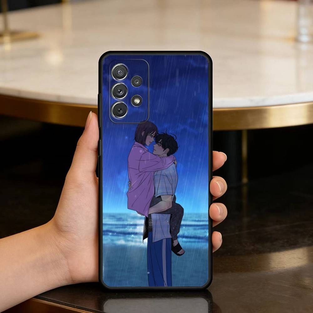 

O-Operation T-True L-Love Soft Silicone Black Cover Phone Case For Samsung Galaxy A73,A72,A71,A70,A53,A52,A51 Samsung a12