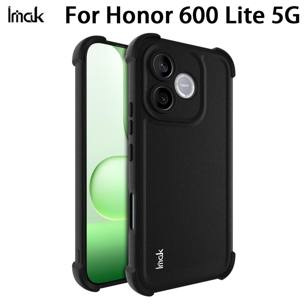 For Honor 600 Lite 5G Phone Case IMAK Shock-resistant Soft Case