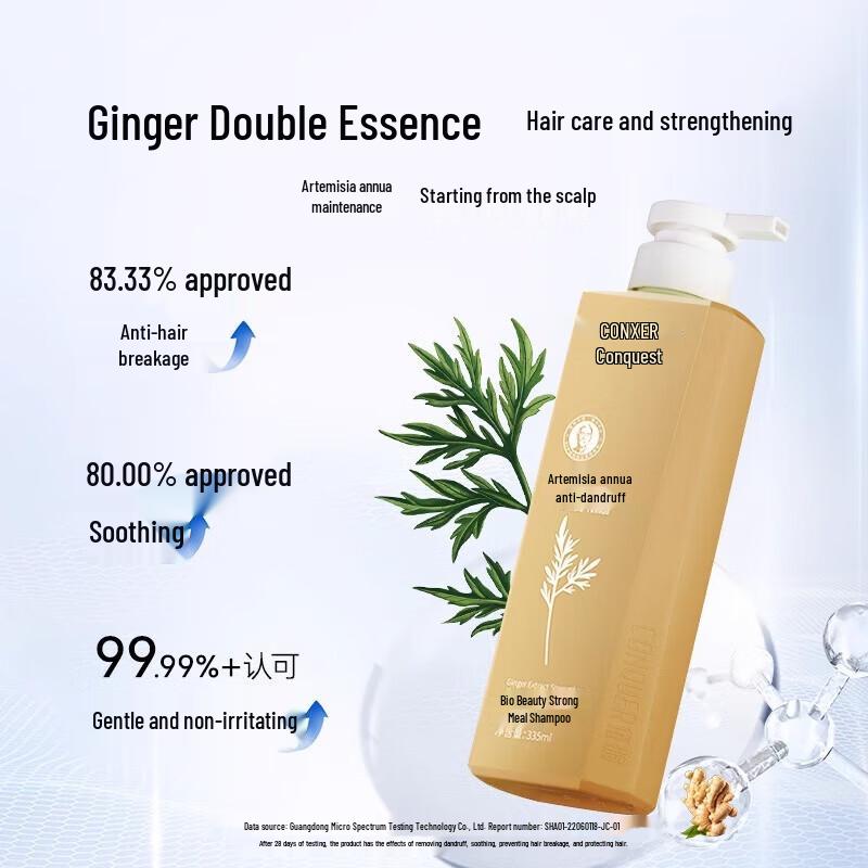 Conquer Ginger Strengthening Hair & Body Care Set