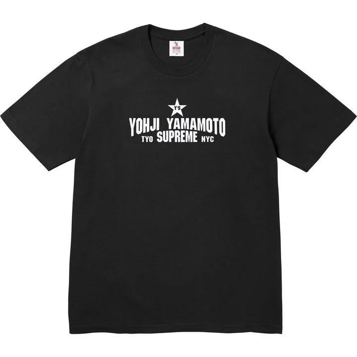Supreme Y s by Yohji Yamamoto Star Tee Black L