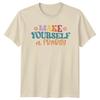 Make Yourself A Priority Groovy Mental Health T-Shirt