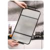Rectangle Acrylic Serving Tray Leak-proof Clear Serving Platters  Tea Food