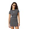 Jack Wills Womens/Ladies Striped Ribbed Bodycon Dress