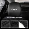 For KIA Car Seat Headrest Cover Anti-wear Protective Case Ceed ED 2006 2007 2008 2009 2010 2011 2012 aic265
