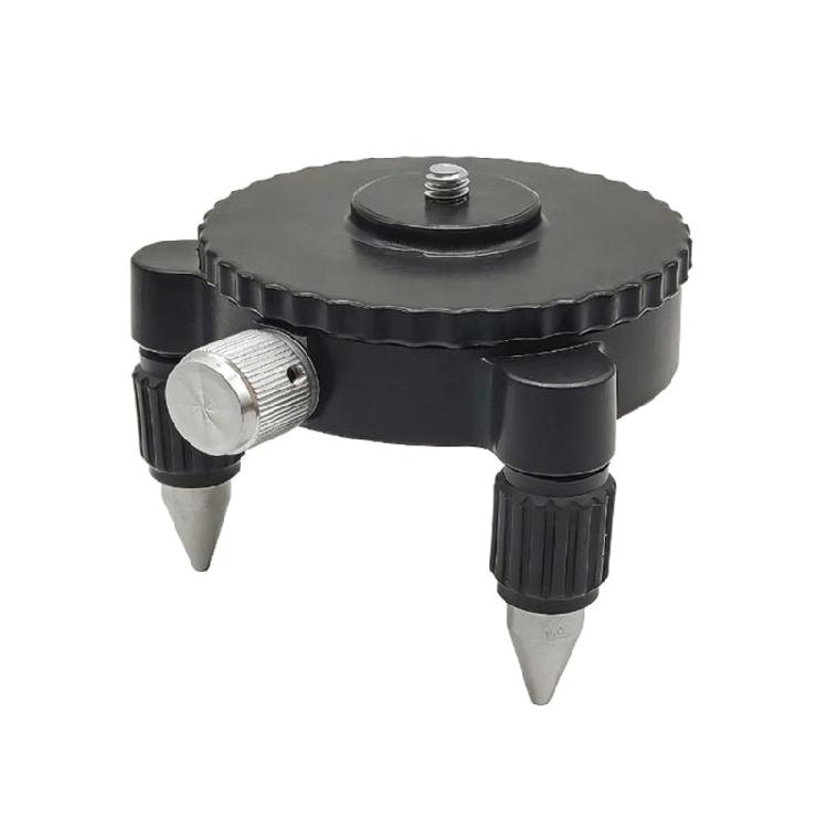 Adjustable Level Meter Base 1/4Inch Interface Level Fine Adjustment Base Bracket 360 Degree Rotation Base Tripod Bracket 1