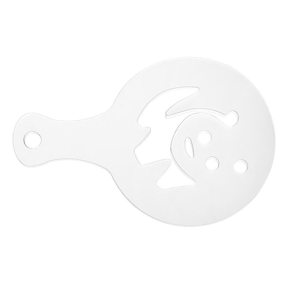 16pcs DIY Mold Latte Foam Tool Cappuccino Coffee Art Stencils Decorating