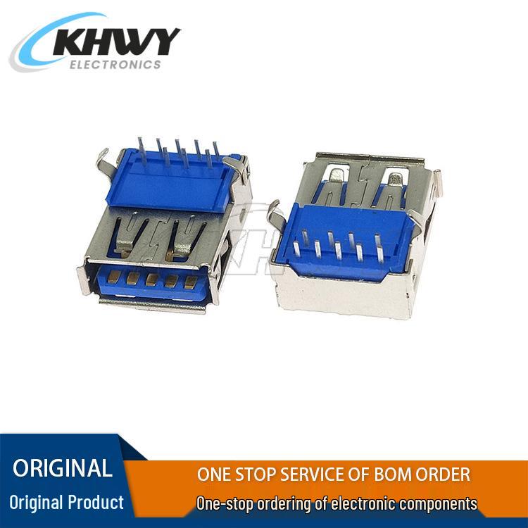 USB 3.0 High-Speed Female Socket with Enhanced Transmission Speed USB 3.0 High-Speed Transfer AF USB Socket