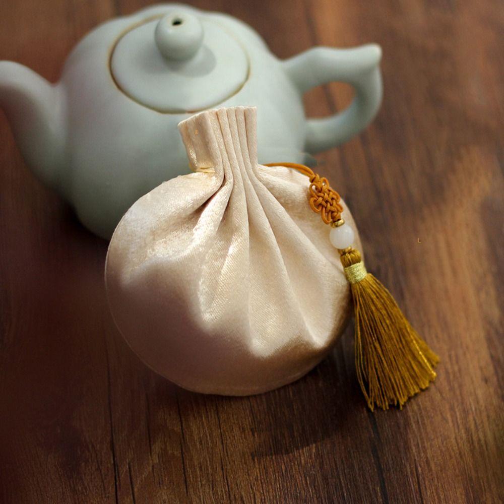 Jewelry Bag Chinese Style Cloth Sachet Brocade Hanging Pouchperfume Bag  Blessing Gift