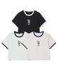 LIFEWORK Women'S) Cocktail Ringer Crop Short Sleeve T-Shirt