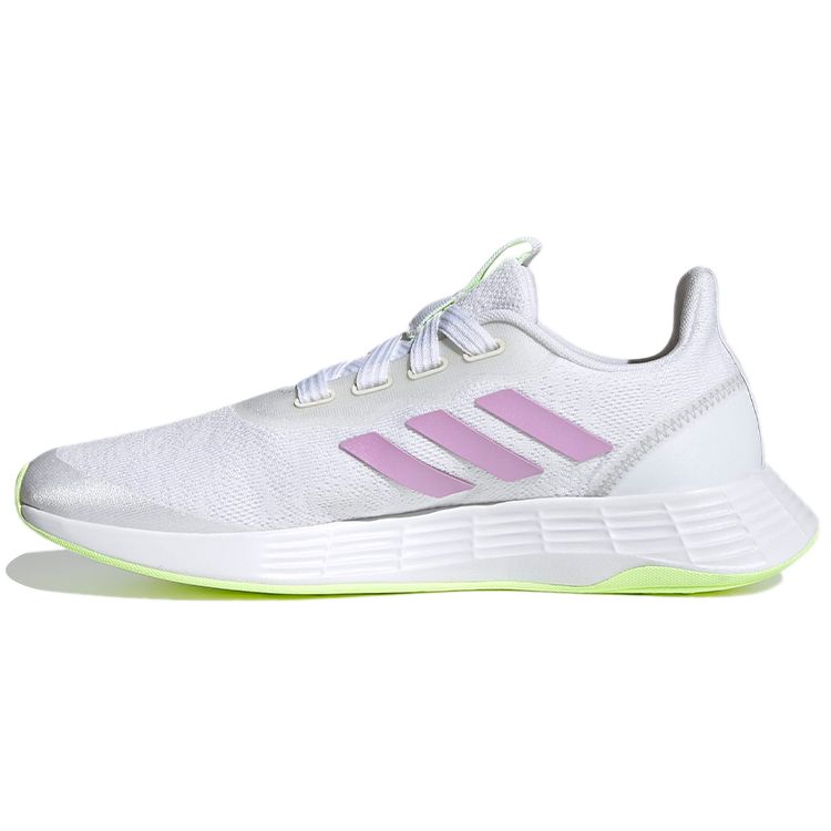 

Adidas QT Racer White Clear Lilac Женские кроссовки Cloud-White Hi-Res-Yellow FY5675