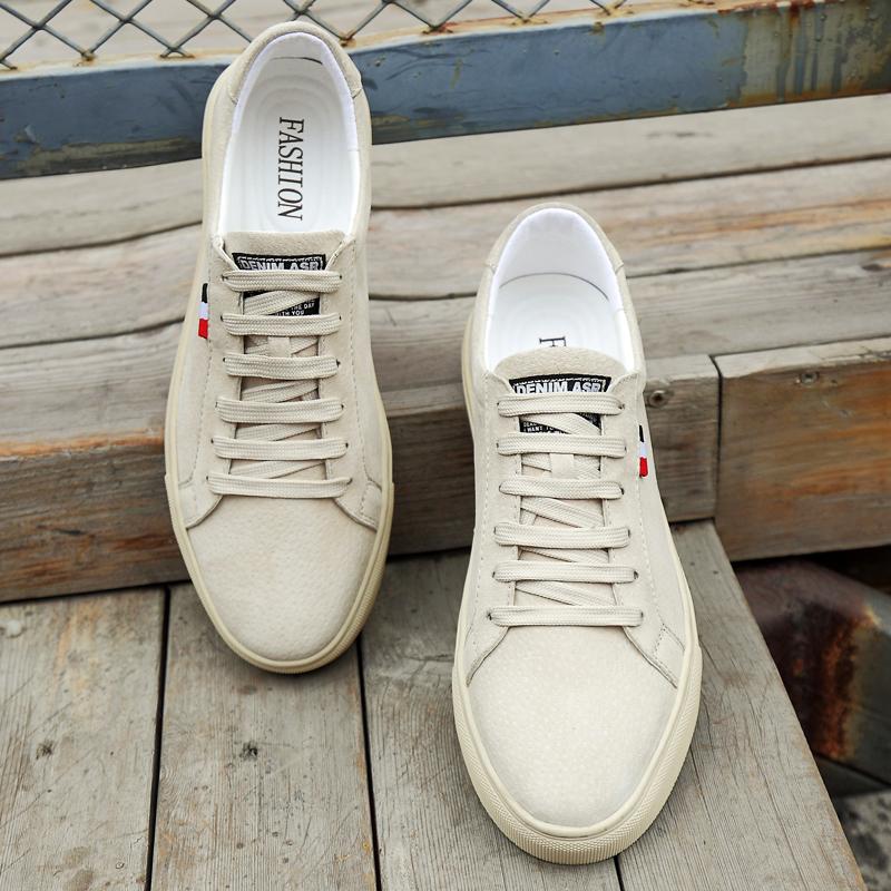 Italian Brand Minimalist Men's Casual Shoes Outdoor Oxford Shoes Wear-resistant Soles Leather Increased Height British Shoes