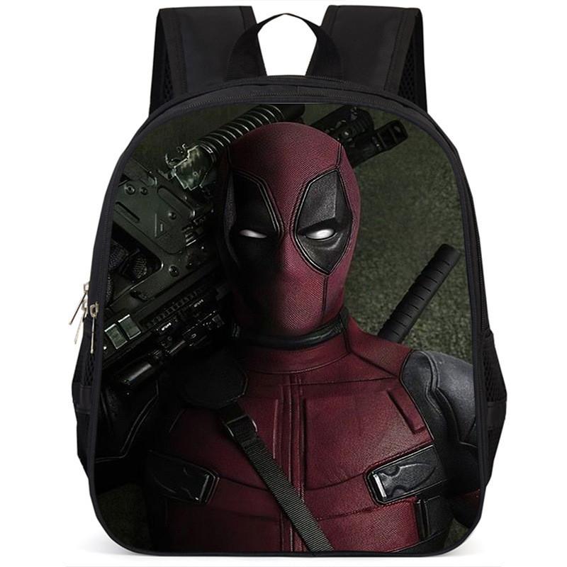Spacious 15 Inch Deadpool Backpack For Boys And Girls With Large Capacity Design