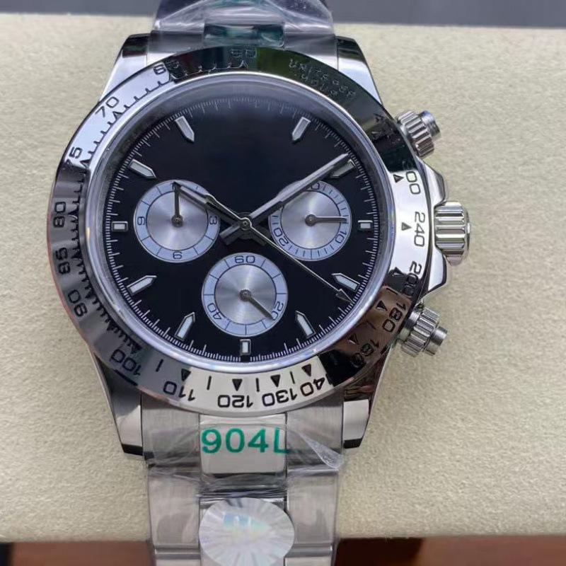 Laoji Ditona Panda 40mm Diamond Multifunction Automatic Men's Watch