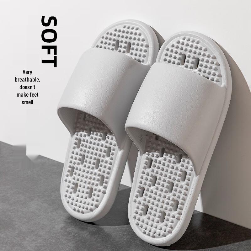 Unisex Quick-Dry Massage Shower Slippers 43-44