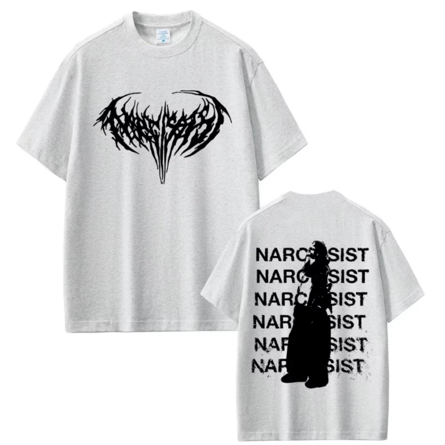 Горячая Распродажа Футболка с логотипом Rapper Playboi Carti I AM MUSIC Opium Ken Carson Narcissist Футболка Мужская Женская Хип-Хоп Оверсайз Уличная Одежда S чёрный