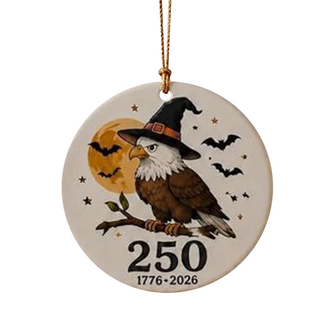 Halloween Acrylic Ornaments - 2D Flat Hanging Decor for Home, Party and Holiday Decorations