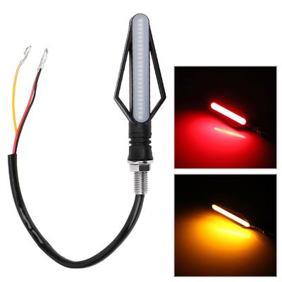 1piece 12V 24 LED Motorcycle Indicator Blinker Turn Signal Lights Motorbike Illimination for Fog Lamp Brake Tail Lights Flashing