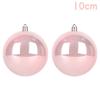 2pcs/set New Large Christmas Ball 10cm Colorful ChristmasOrnaments Christmas Spheres Pendant Party Decoration