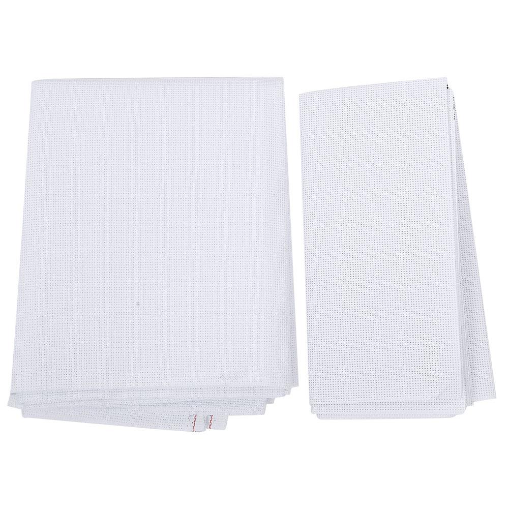 Cross Stitch Fabric Embroidery Hand Woven Mesh Gridding Cloth 14 CT Houseware Carpet DIY Accessory