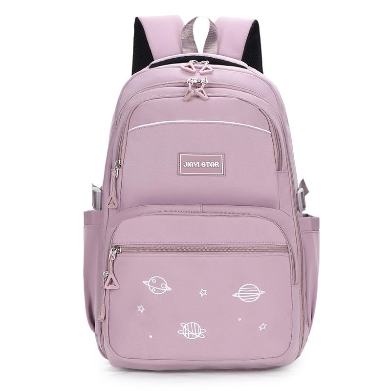 Women's Large Capacity Backpack Print Men's Backpack Junior High School Student Schoolbag