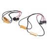 Pair of LED Load Resistor 50W 6ohm H4 9003 Anti Flickering LED Decoder Relay Harness Adapter for Turn Signal Daytime