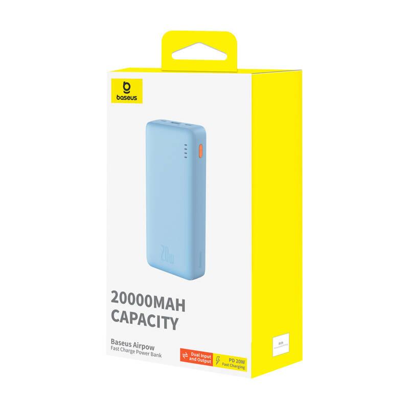 Powerbank Baseus Airpow 20000Mah 20W (Niebieski)