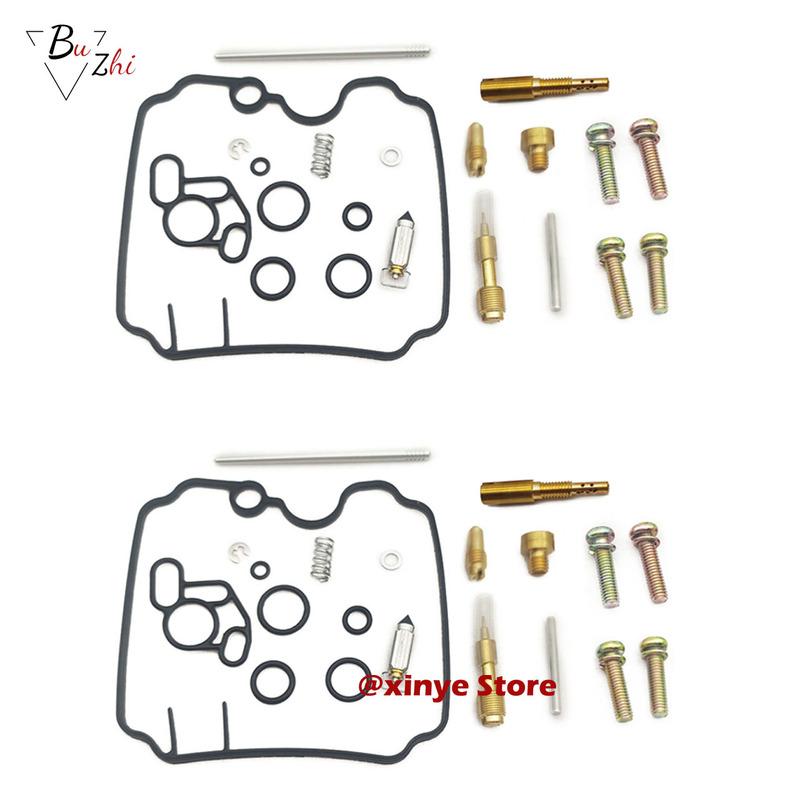 Carburetor Repair Kit Needle Valve Gasket Air Screw Air Cut-off Valve and Float for Yamaha XTZ750 Super Tenere 1989-1997 TDM850