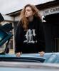 LMC Gothic Logo Brush Round Knit Black