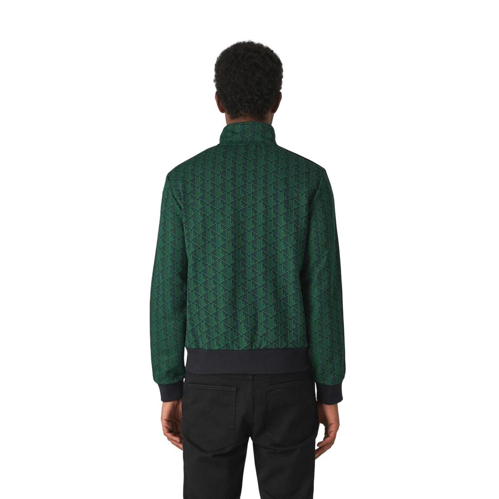 Lacoste Mens Paris All-Over Print Full Zip Tracksuit Top