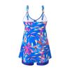 2026 Drawstring Front Tankini Set Women Swimwear Two Pieces Swimsuit Female Bathers Bathing Swimming Swim Suit Beachwear Summer