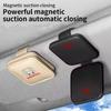 Car Sunglasses Holder Leather Eyeglasses Hanger Sun Visor Glasses for Honda Fit Civic Accord 7 8 9 10 Pilot City Jazz CRV HRV