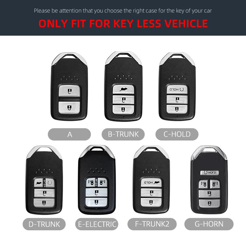 Suitable for Honda key case Civic Accord Binzhi CRV hybrid Odyssey XRV car leather personality shell