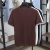 PLAYBOY Men's Quick-Dry Knit Round Neck Short Sleeve T-Shirt