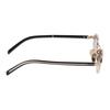 Prada Logo Design Metal Round Sunglasses Women sunglasses Gold SPRB53_EZVN_FE02C_C_052