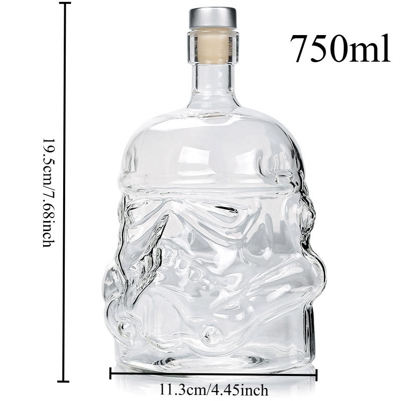 High Borosilicate Heat-resistant and Cold Resistant Glass Wine Pot Creative Decanter and Liquor Dispenser