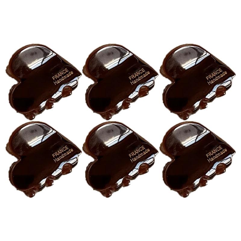 New 3.5cm Small Hair Claw Acetate Hair Crabs for Girls Cute Heart Shaped Hairclips Women Hair Accessories Hairpins Clips