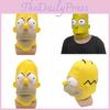 Simpsons Halloween Mask Latex Costume Headgear For Cosplay And Events Themed