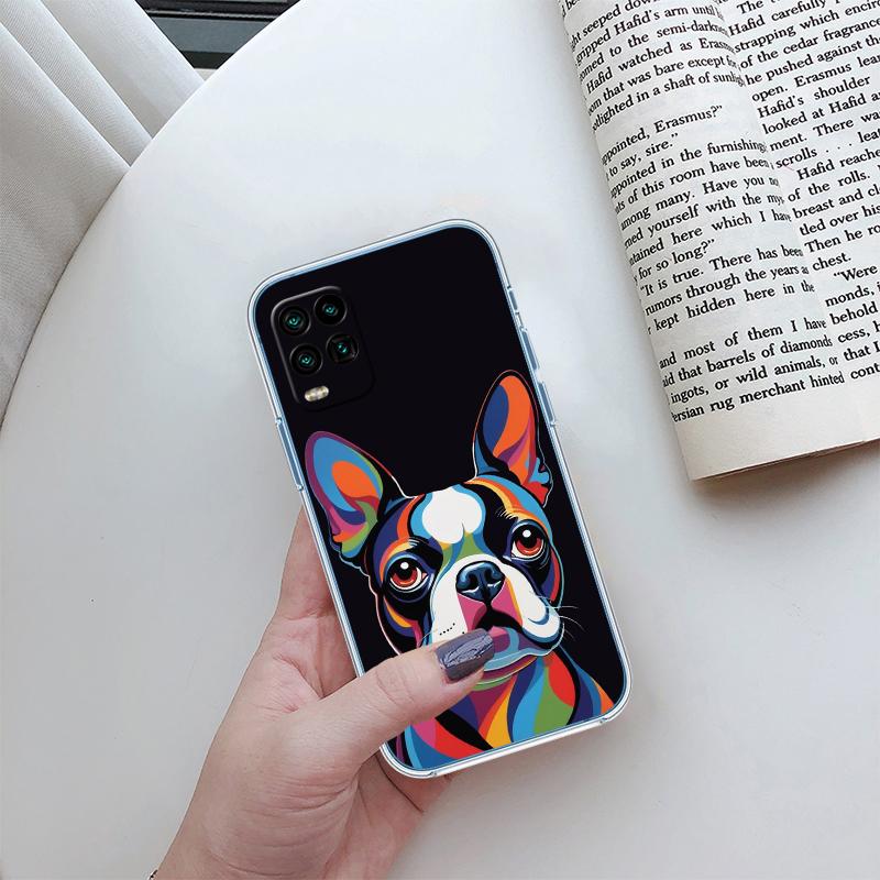 

RP56 Pet Dog Transparent Phone Case for Motorola Moto Edge 20 30 40 50 S30 Fusion Ultra Pro Neo Lite + G200 G23 Motorola Edge 30